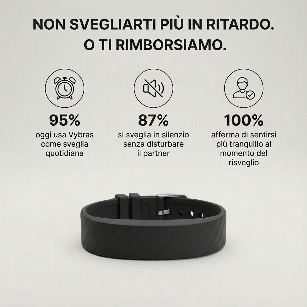 Vybras One - Sveglia Silenziosa a Vibrazione