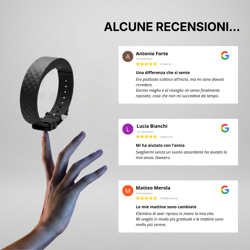 Vybras One - Sveglia Silenziosa a Vibrazione